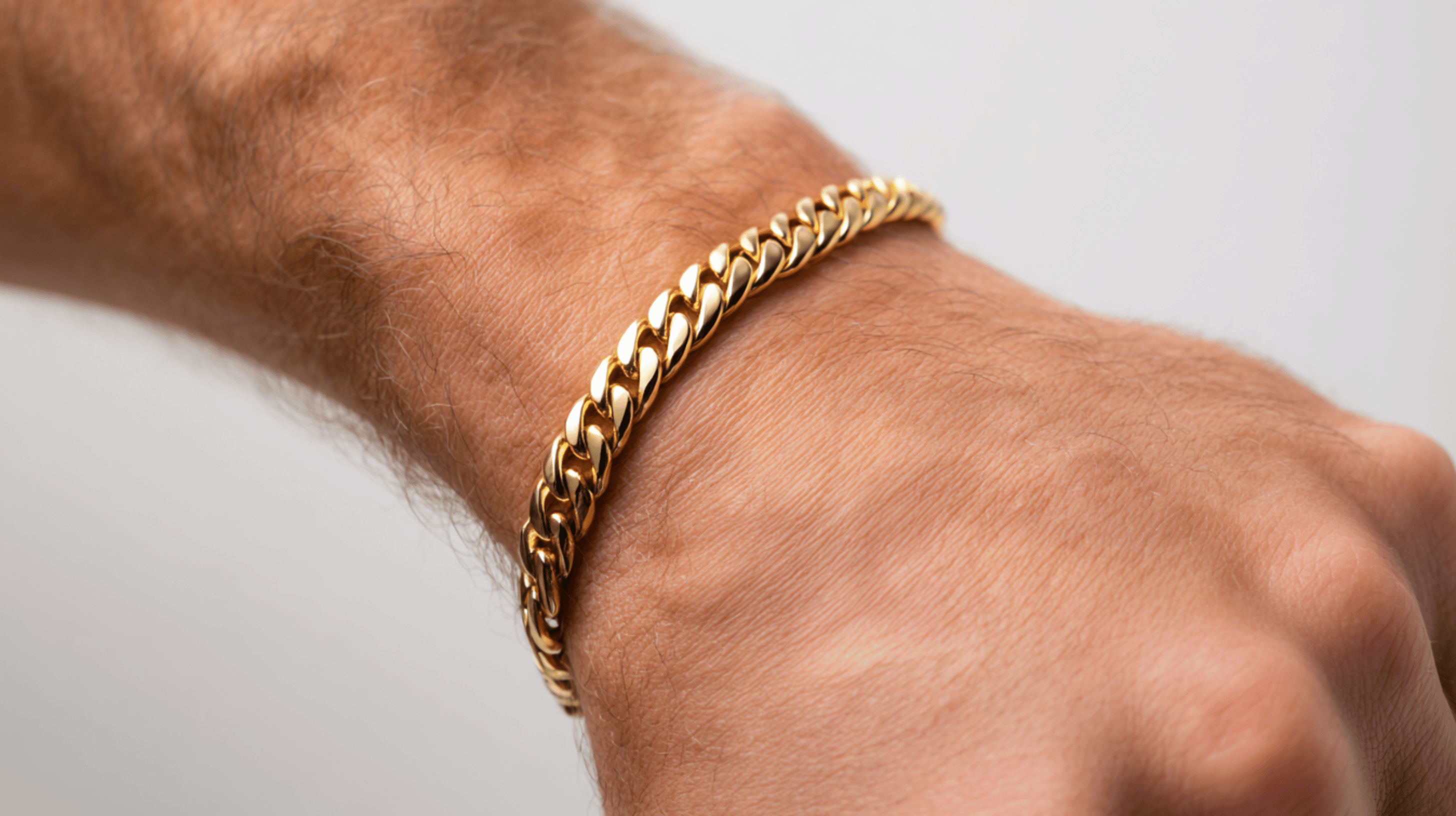 Mens Gold Bracelet