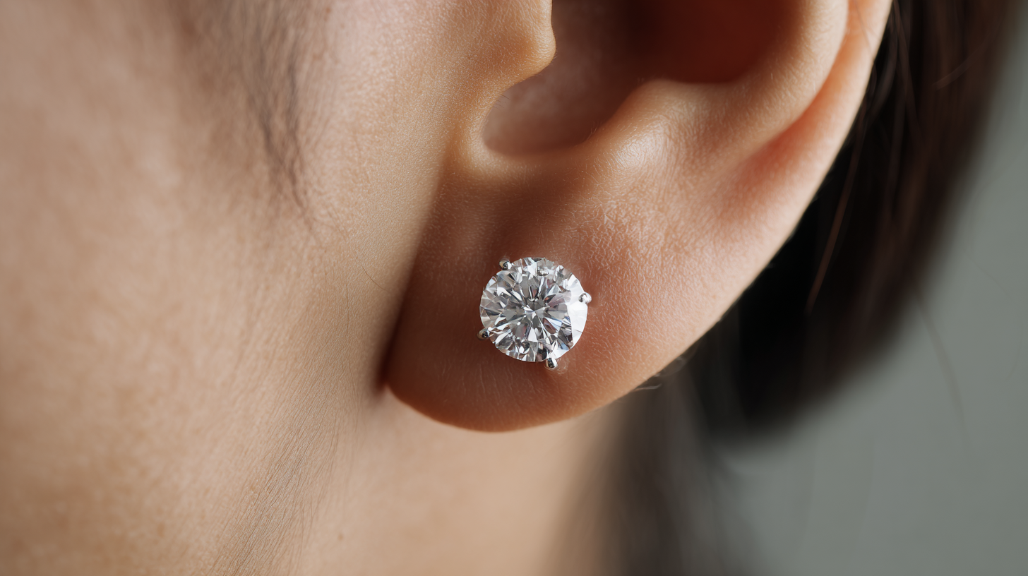 Womens Diamond Earrings